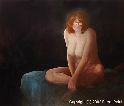 Femme assise